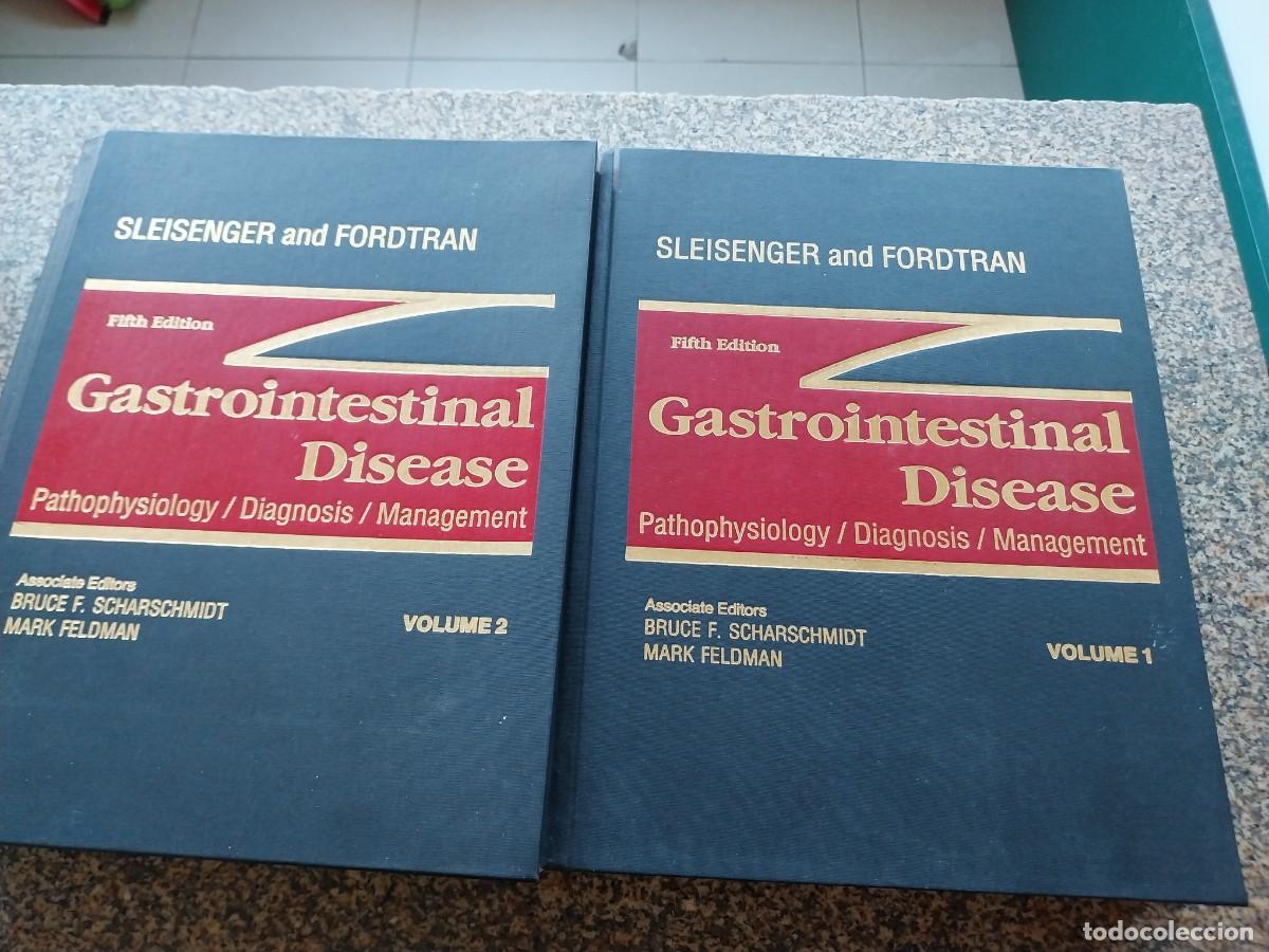 Libros de segunda mano: GASTROINTESTINAL DISEASE -- SLEISENGER AND FORDTRAN -- DOS TOMOS -- 1993 --