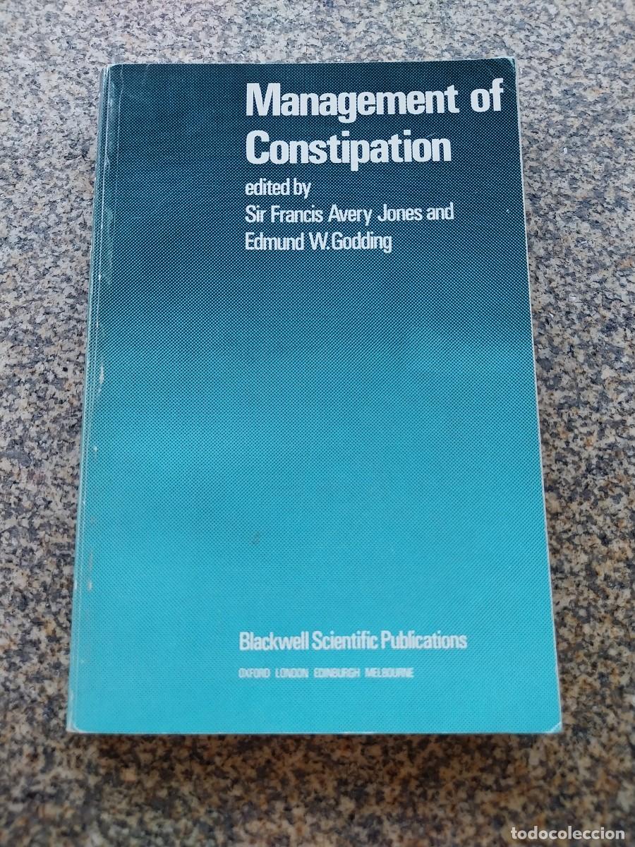 Livros em segunda m&atilde;o: MANAGEMENT OF CONSTIPATION -- 1972 --