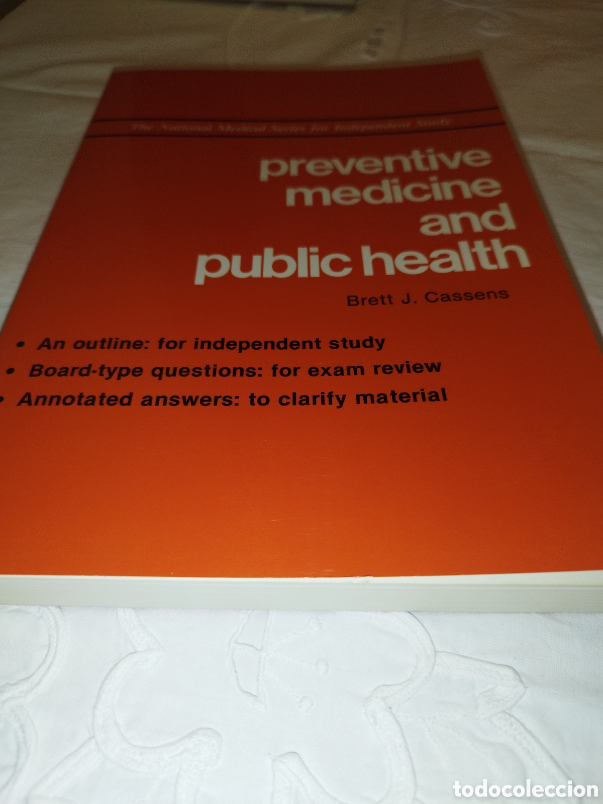 Libros de segunda mano: PREVENTIVE MEDICINE AND PUBLIC HEALTH (THE NATIONAL MEDICAL SERIES FOR INDEPENDENY STUDY) 1987