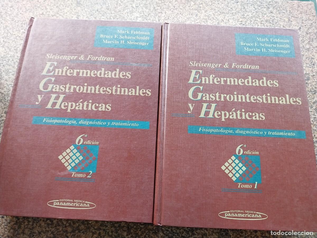 Libros de segunda mano: ENFERMEDADES GASTROINTESTINALES Y HEPATICAS -- DOS TOMOS -- SLEISENGER Y FORDTRAN --