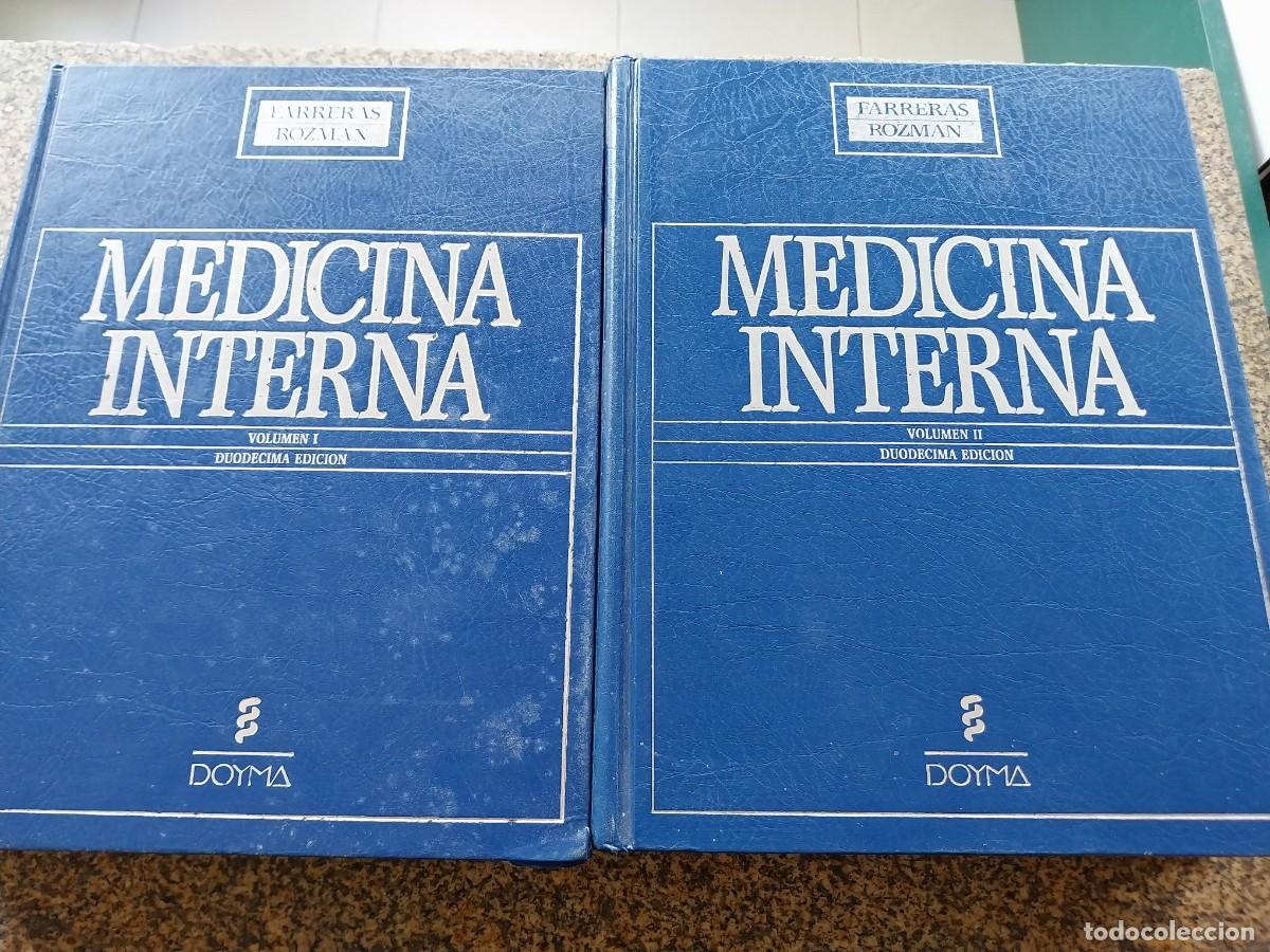 Libros de segunda mano: MEDICINA INTERNA -- FARRERAS / ROZMAN -- DOS TOMOS -- DOYMA 1988 --