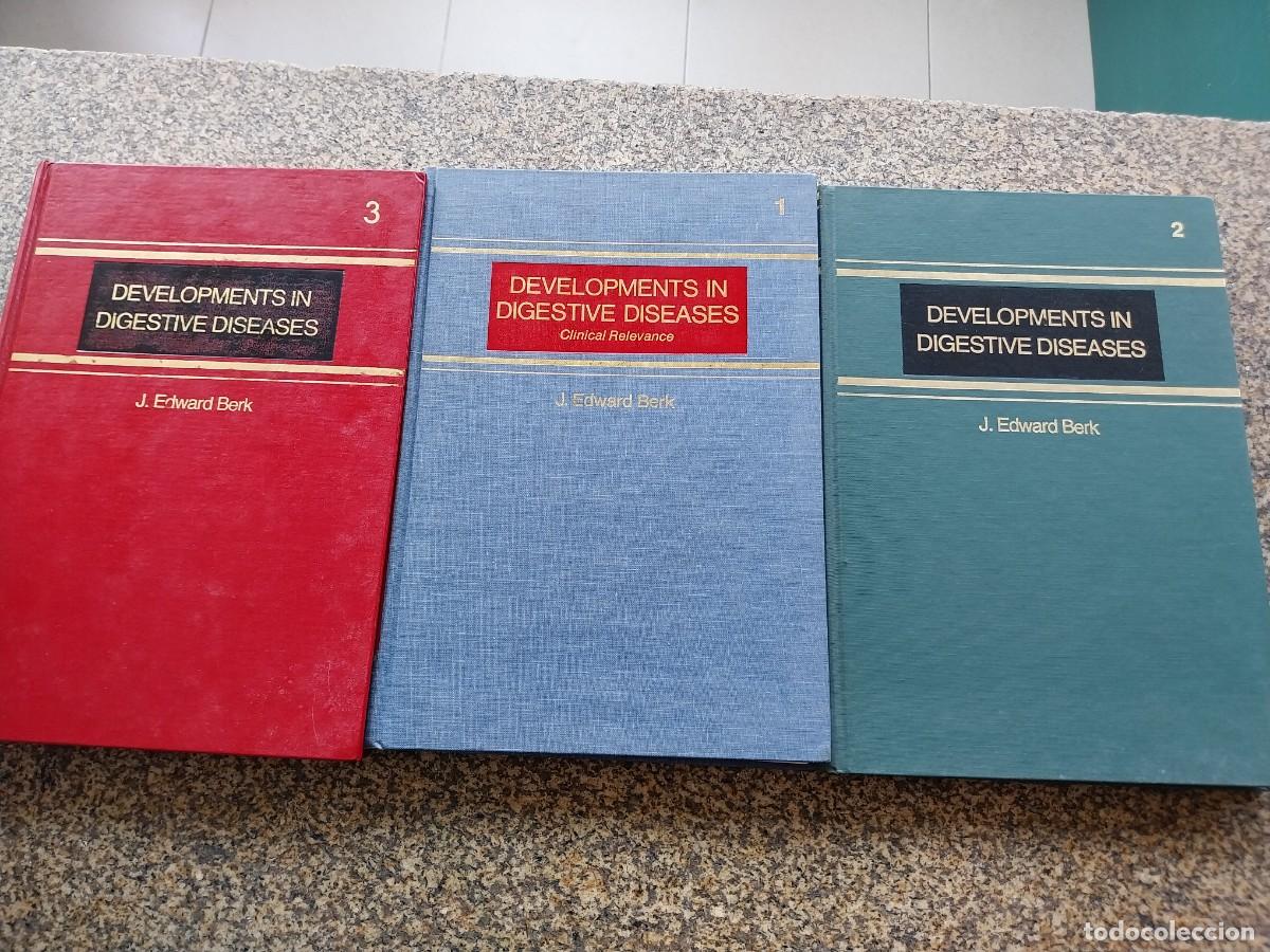 Libros de segunda mano: DEVELOPMENTS IN DIGESTIVE DISEASES -- 3 TOMOS -- J EDWARD BERK --1980 --