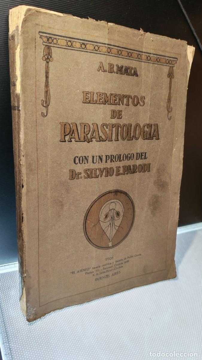 Libros de segunda mano: &rdquo;Elementos de Parasitolog&iacute;a&rdquo;, escrito por A. B. Mata.
