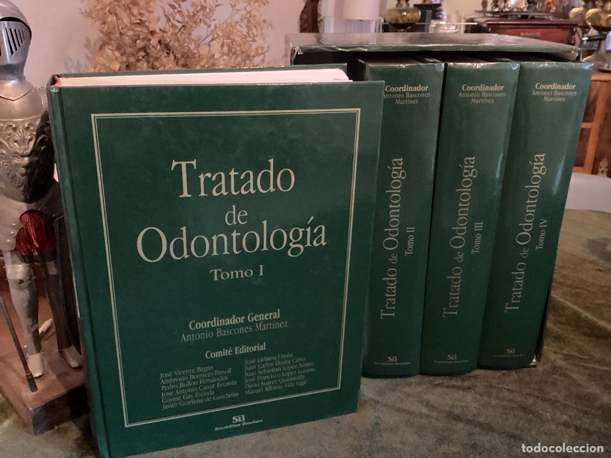 Libros de segunda mano: ANTONIO BASCONES MARTINEZ - TRATADO DE ODONTOLOG&Iacute;A (4 TOMOS) - EDICIONES TRIGO 1998