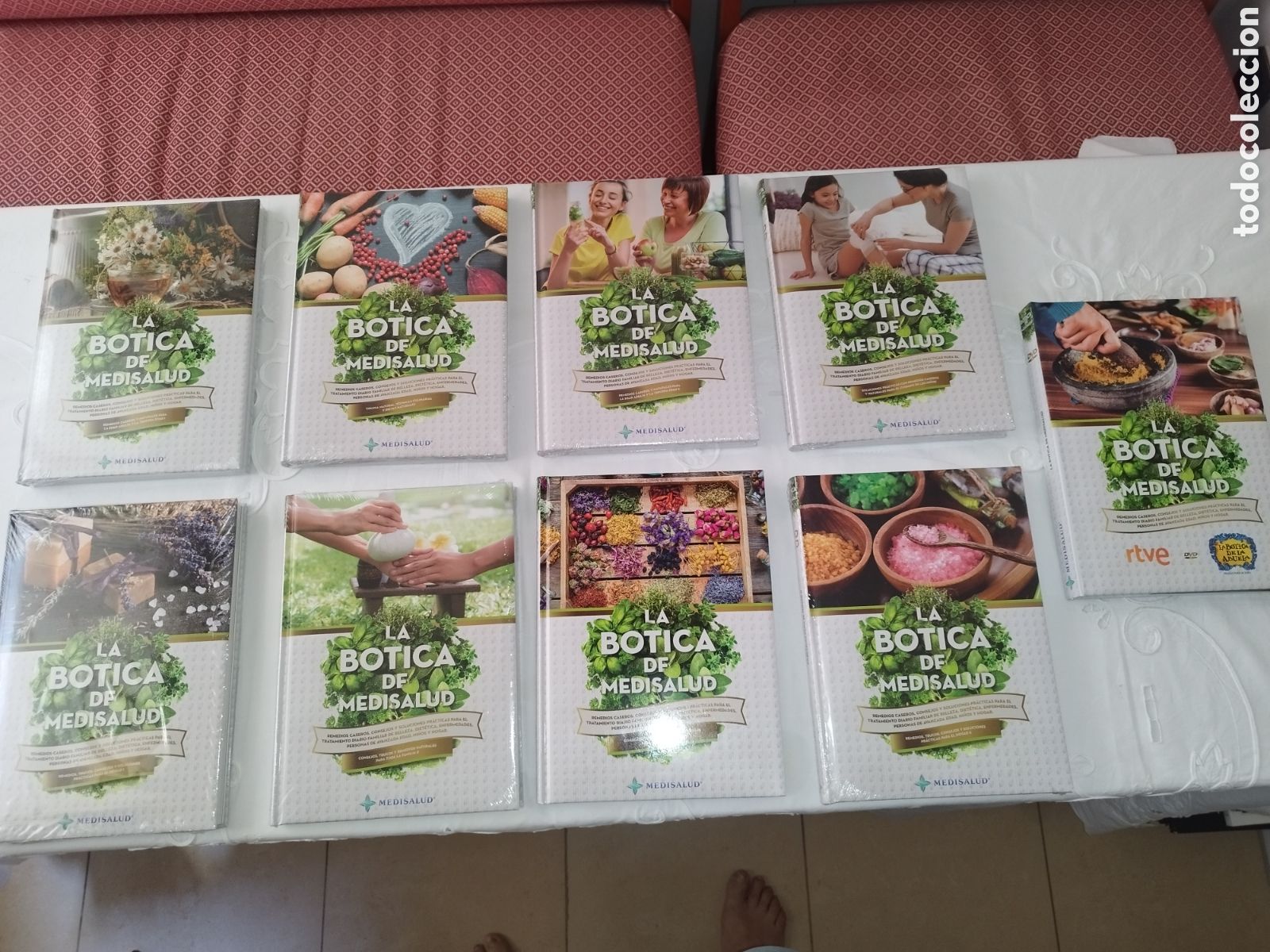 Libros de segunda mano: LA BOTICA DE MEDISALUD (8 TOMOS + TOMO CON 3 DVD. COMPLETA). ED. ABANTERA, 2017 MUY ILUSTRADA.