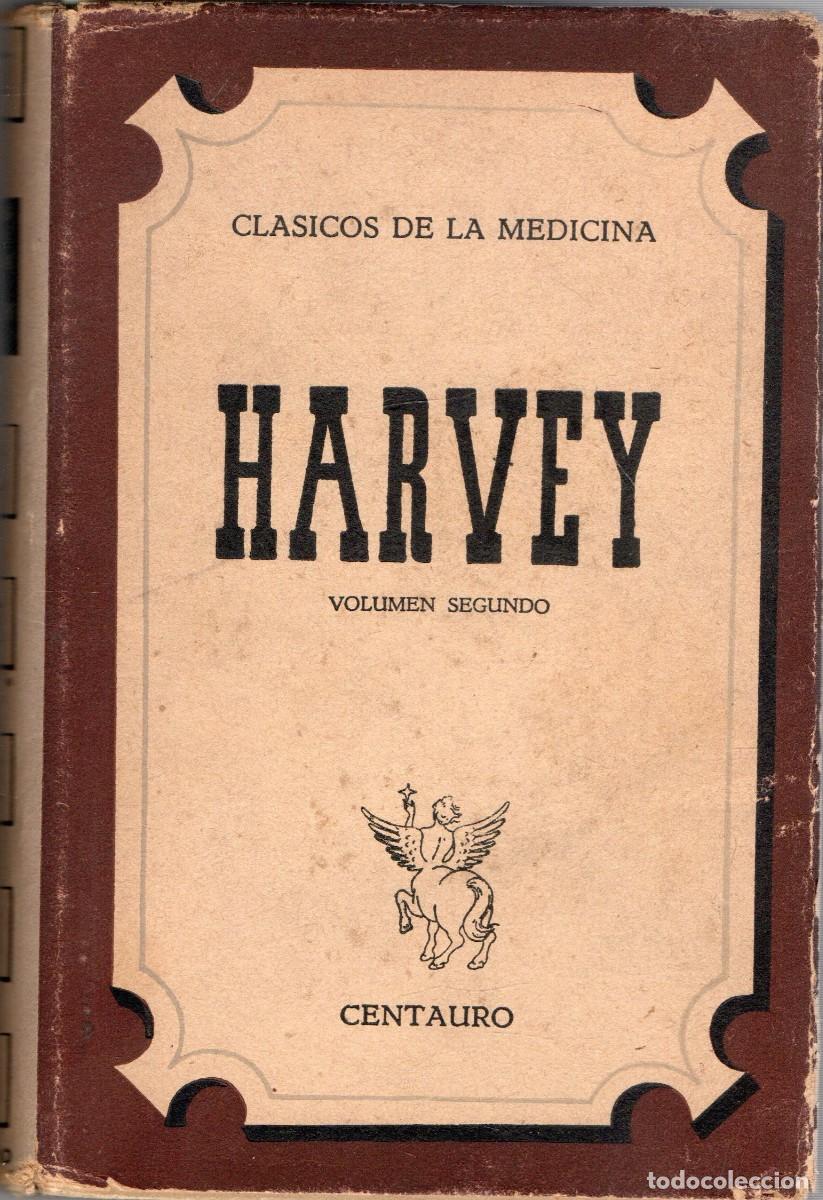 Libros de segunda mano: CLASICOS DE LA MEDICINA HARVEY VOL. II. LAIN ENTREALGO, PEDRO. A-MEDI-1453