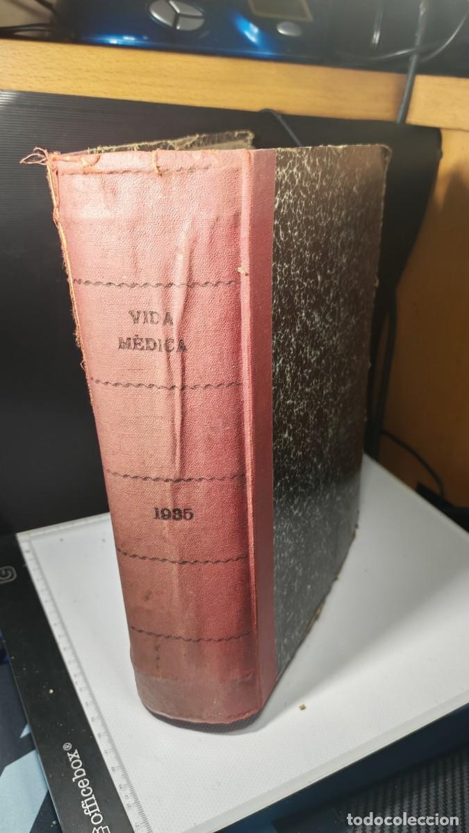 Libros de segunda mano: volumen encuadernado de la hist&oacute;rica revista m&eacute;dica &rdquo;Vida M&eacute;dica&rdquo; del a&ntilde;o 1935