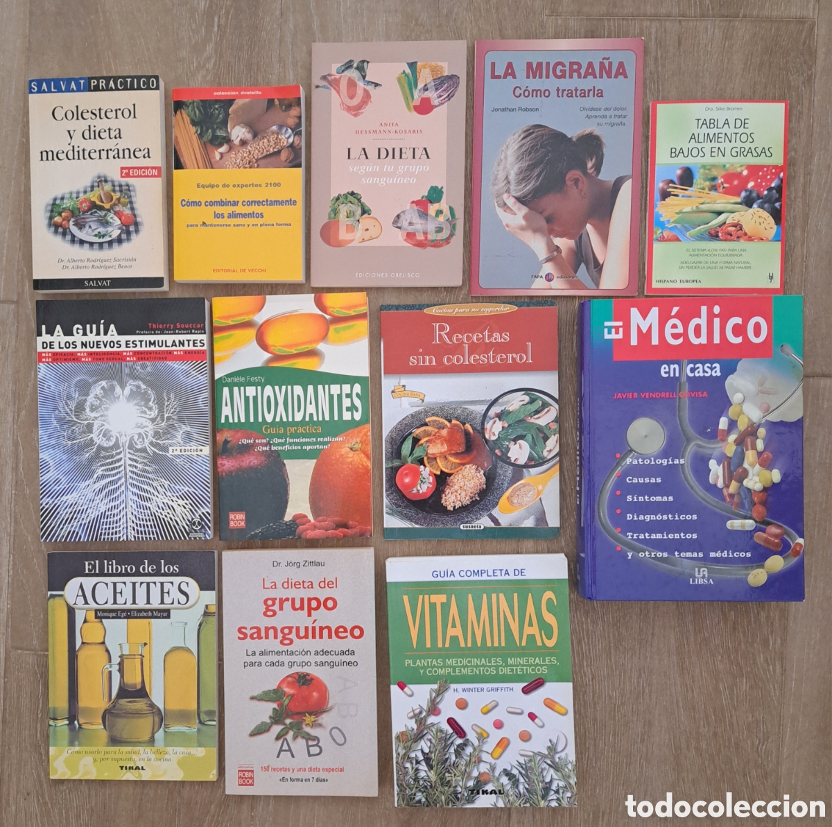 Libros de segunda mano: Lote de libros sobre SALUD Y NUTRICI&Oacute;N