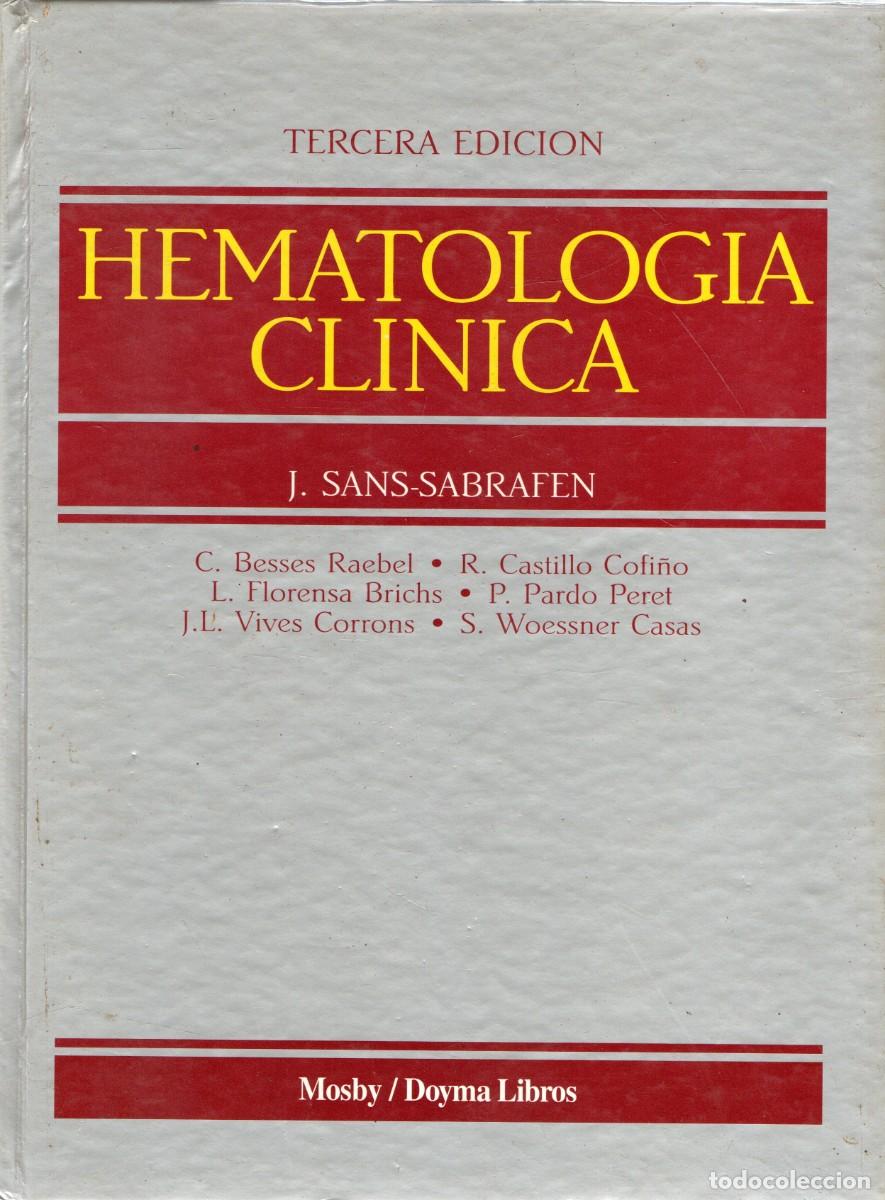 Libros de segunda mano: HEMATOLOGIA CLINICA. VV.AA. A-MEDI-1485