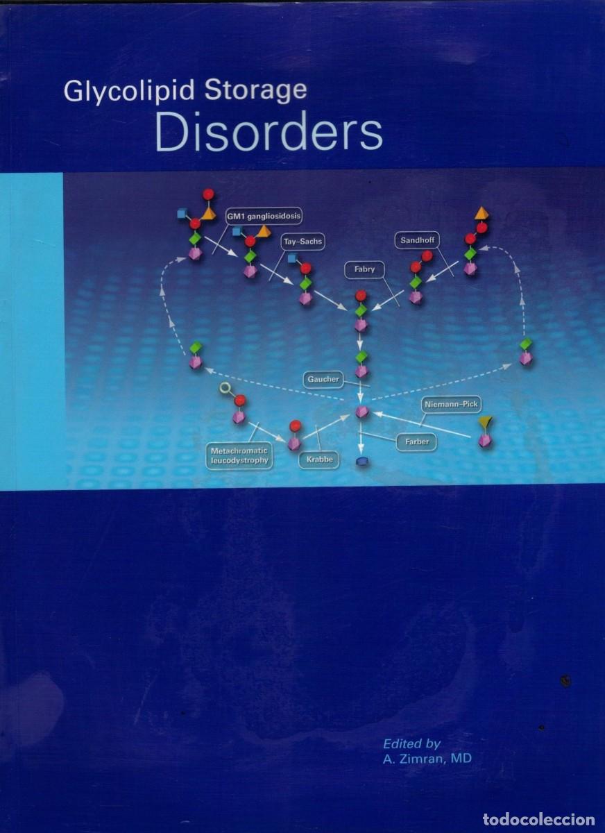 Libros de segunda mano: GLYCOLIPID STORAGE DISORDERS. VV.AA. A-MEDI-1497