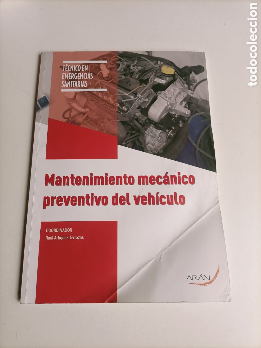 Libros de segunda mano: Mantenimiento mec&aacute;nico preventivo del veh&iacute;culo. T&eacute;cnico en emergencias sanitarias