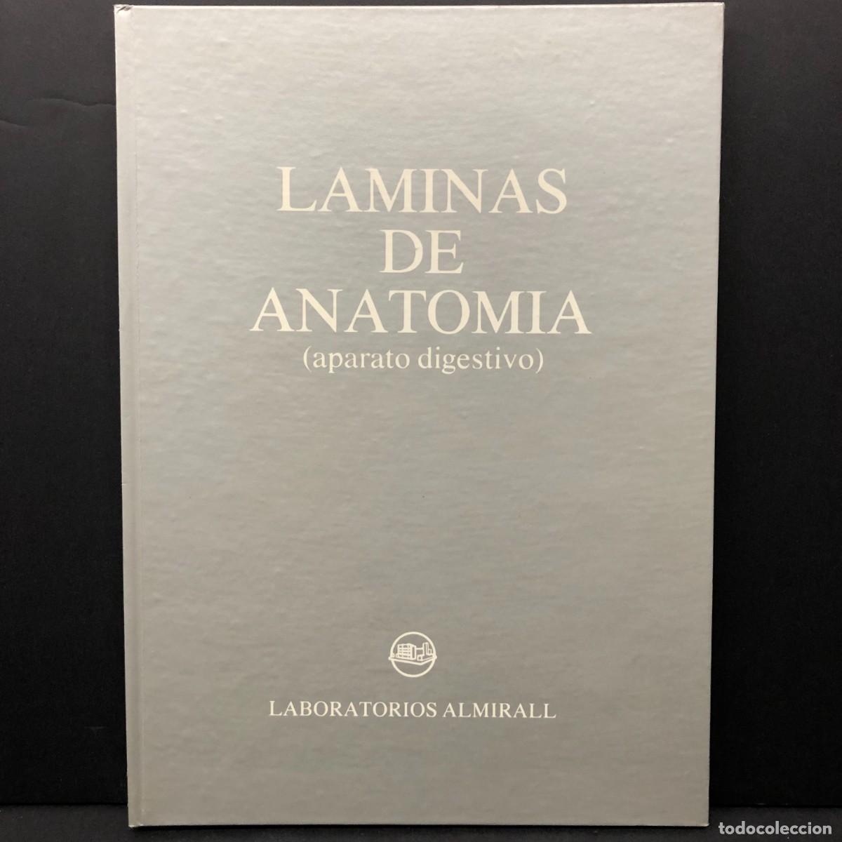 Libros de segunda mano: LAMINAS DE ANATOMIA (APARATO DIGESTIVO) - LABORATORIOS ALMIRALL - 1982 / 3373