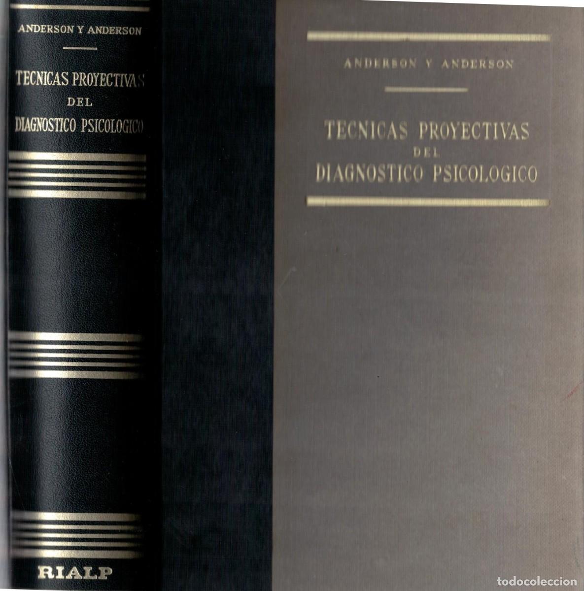 Libros de segunda mano: TECNICAS PROYECTIVAS DEL DIAGNOSTICO PSICOLOGICO. ANDERSON Y ANDERSON. A-MEDI-1565