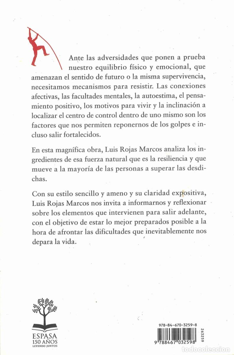 Libros de segunda mano: Superar la adversidad. El poder de la resiliencia. Luis Rojas Marcos. 2010 - Foto 2