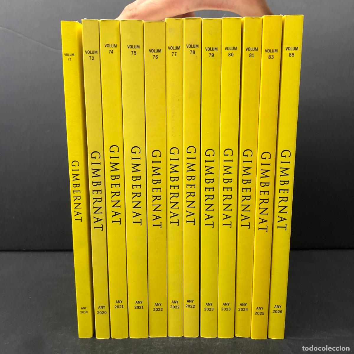 Libros de segunda mano: GIMBERNAT - REIAL ACAD&Egrave;MIA DE MEDICINA DE CATALUNA - 12 VOLUMS - 71 AL 81 + 83 Y 85 - RAROS / 4130
