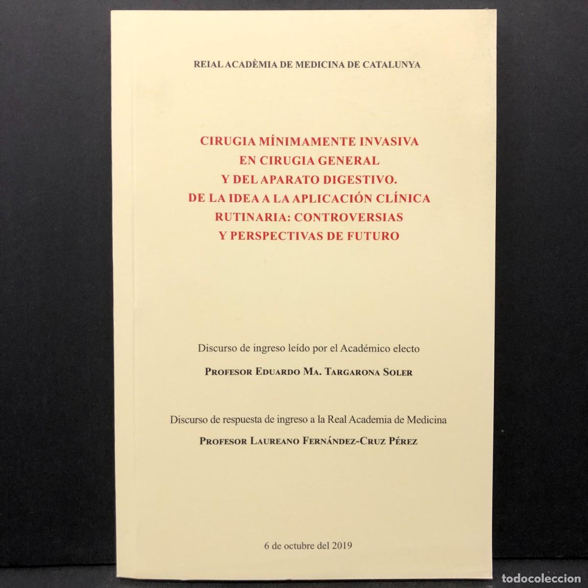 Libros de segunda mano: CIRUGIA M&Iacute;NIMAMENTE INVASIVA EN CIRUGIA GENERAL Y DEL APARATO DIGESTIVO - 2019 / 4133