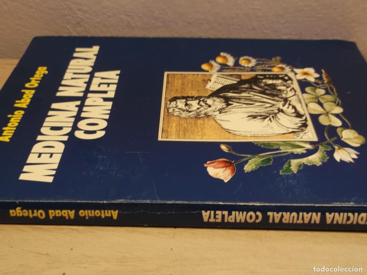 Libros de segunda mano: MEDICINA NATURAL COMPLETA ANTONIO ABAD ORTEGA -TAPA BLANDA 1 EDICION 1989