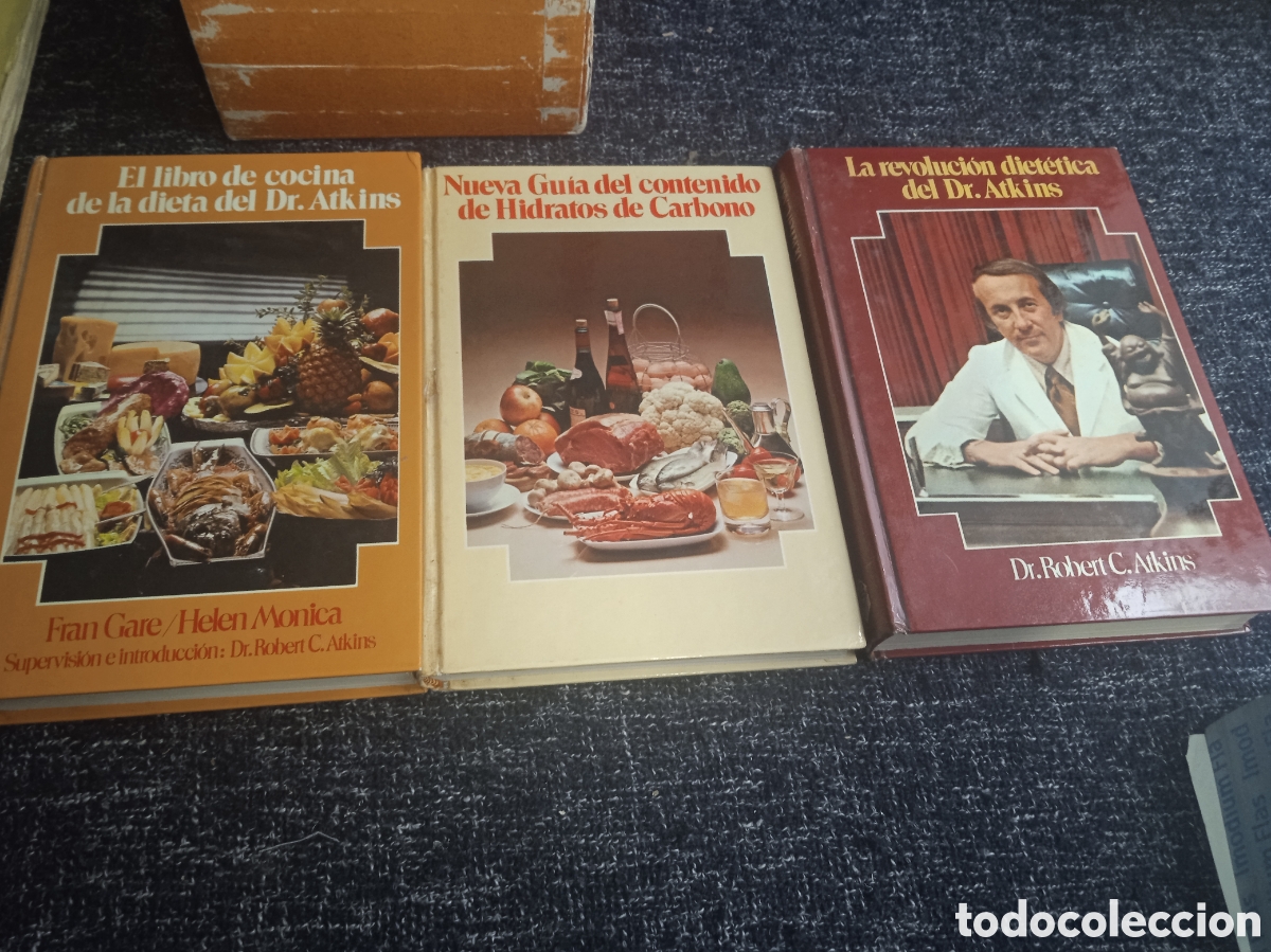 Gebrauchte B&uuml;cher: LA REVOLUCION DIETETICA DEL DR. ATKINS - ESTUCHE CON TRES TOMOS