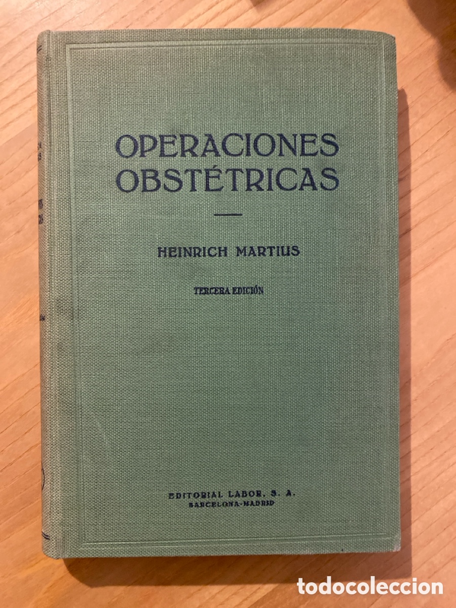Libri di seconda mano: Libro Operaciones Obst&eacute;tricas