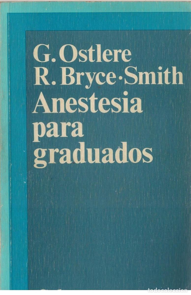 Libros de segunda mano: ANESTESIA PARA GRADUADOS. VV.AA. A-MEDI-1618
