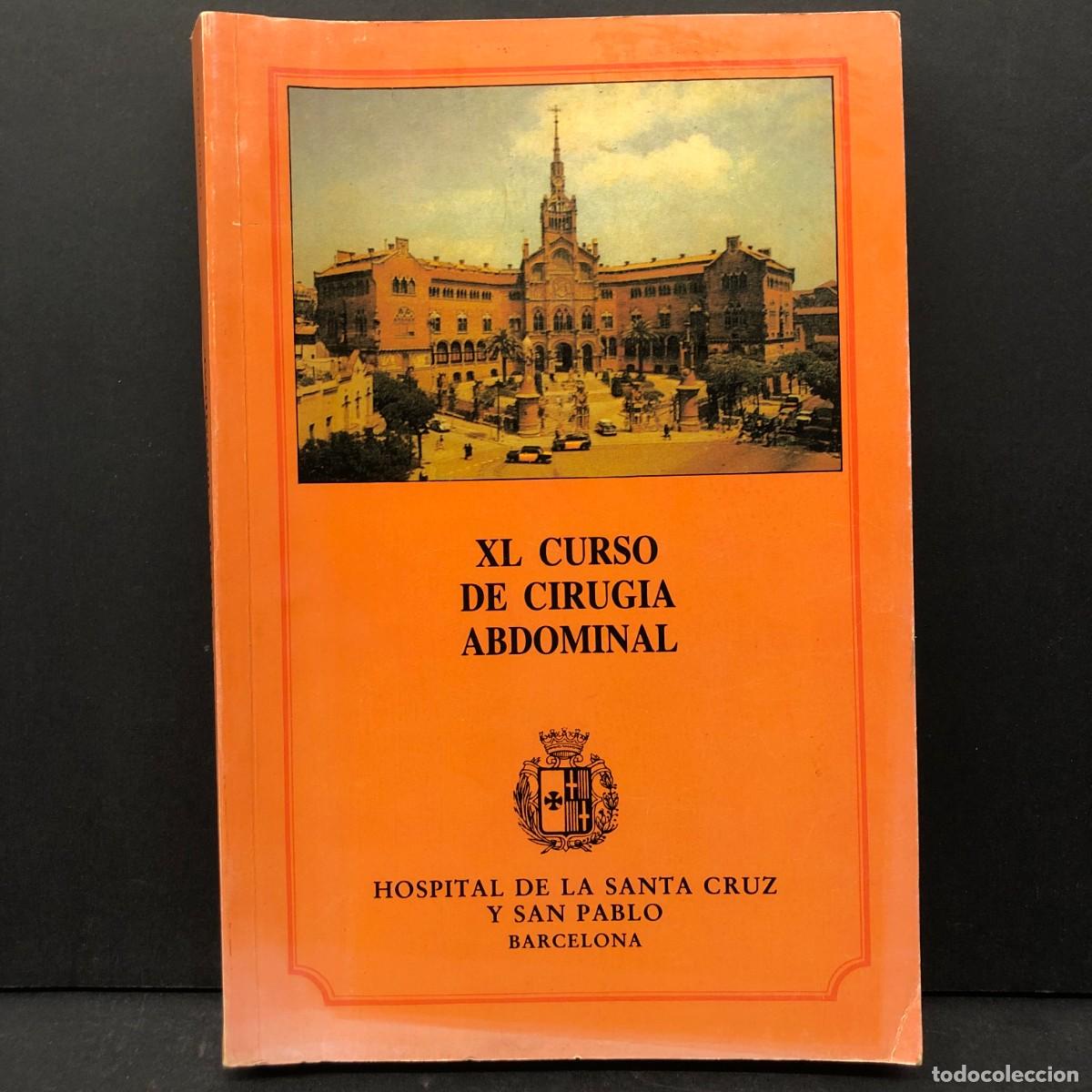 Libros de segunda mano: XL CURSO DE CIRUGIA ABDOMINAL - HOSPITAL DE LA SANTA CRUZ Y SAN PABLO, BARCELONA - 1991 / 4758