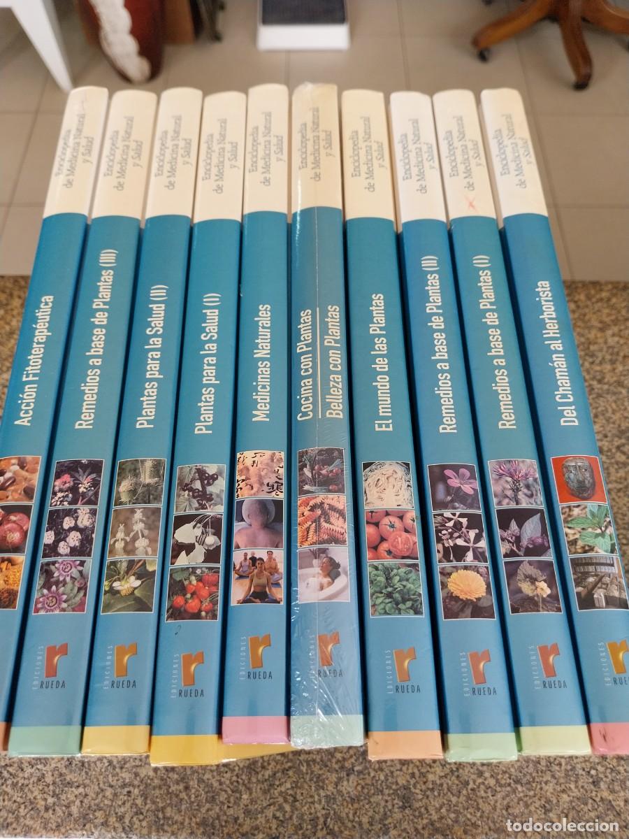 Libros de segunda mano: ENCICLOPEDIA DE MEDICINA NATURAL Y SALUD -- 10 TOMOS + DVDS --