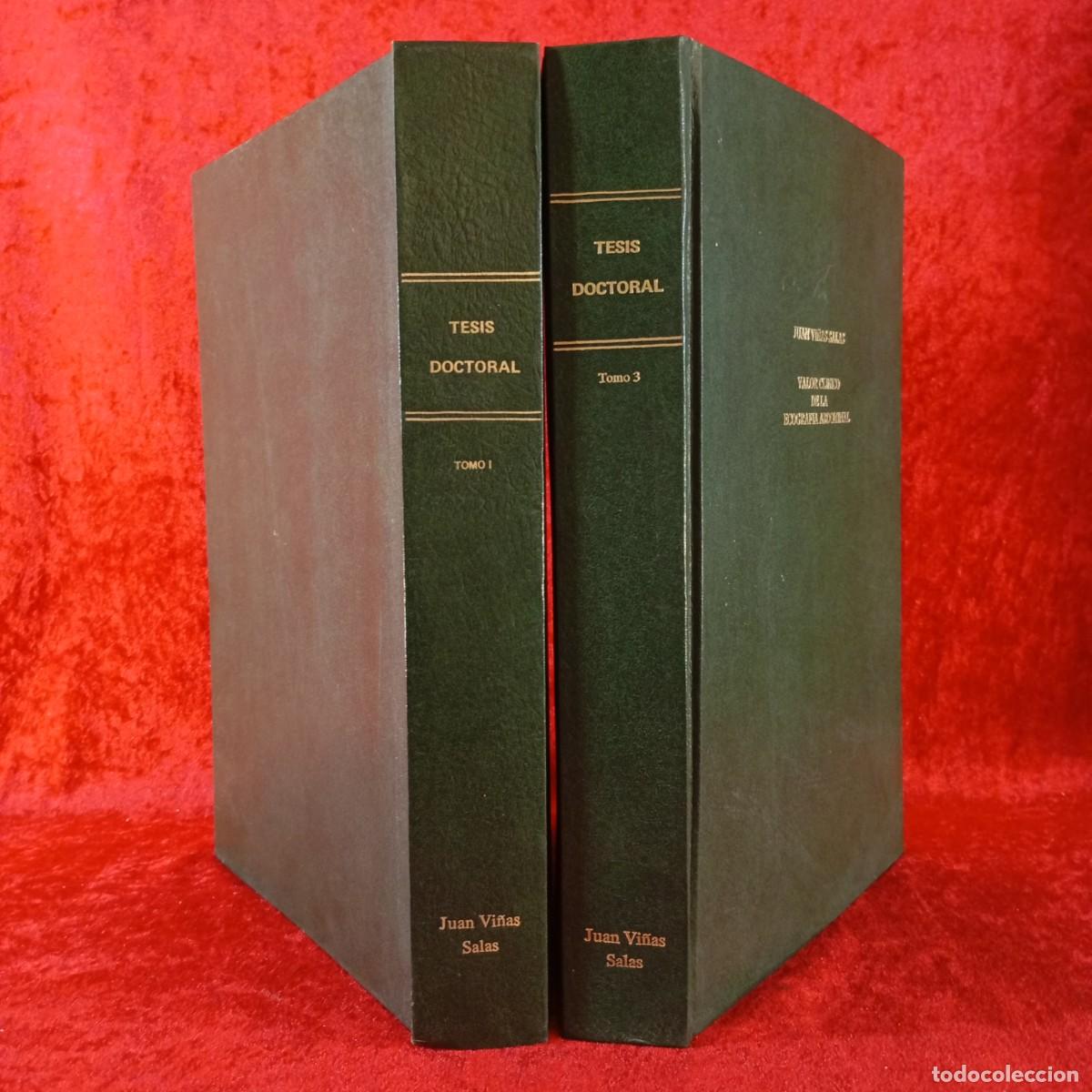 Libros de segunda mano: JUAN VI&Ntilde;AS SALAS - TESIS DOCTORAL - TOMO I Y III - VALOR CLINICO DE LA ECOGRAFIA ABDOMINAL / 4964