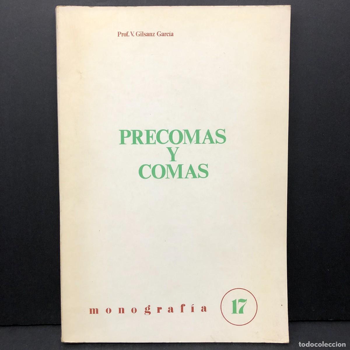 Libros de segunda mano: PECOMAS Y COMAS - PROF. V. GILSANZ GARC&Iacute;A - MONOGRAF&Iacute;A - 17 / 5102