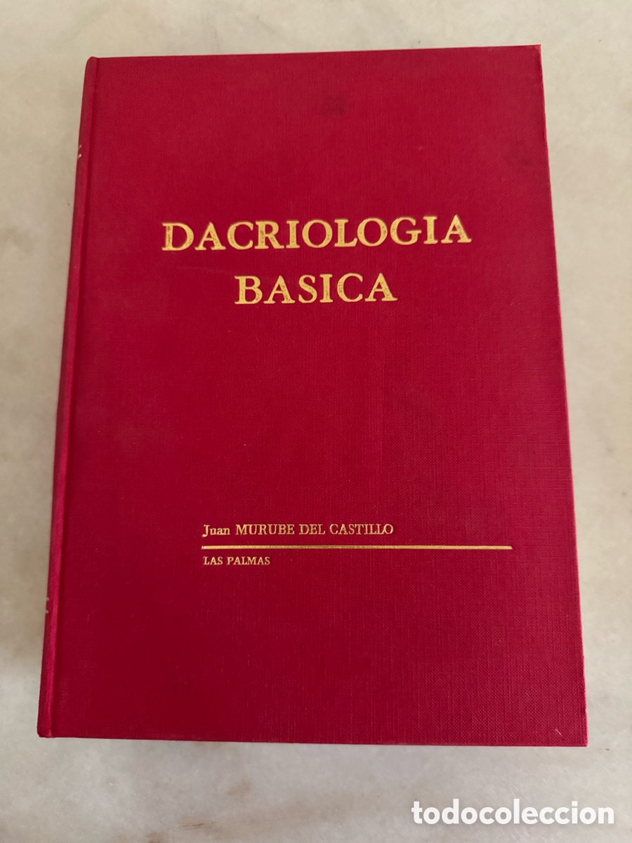 Libros de segunda mano: Dacriolog&iacute;a B&aacute;sica - J. Murube del Castillo - Ponencia Oficial Oftalmolog&iacute;a 1981 - Raro