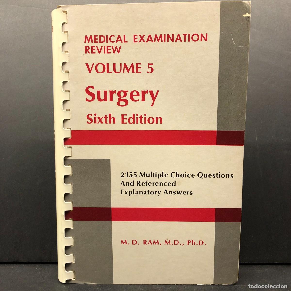 Libros de segunda mano: SURGERY - VOLUME 5 - MEDICAL EXAMINATION REVIEW / 5524