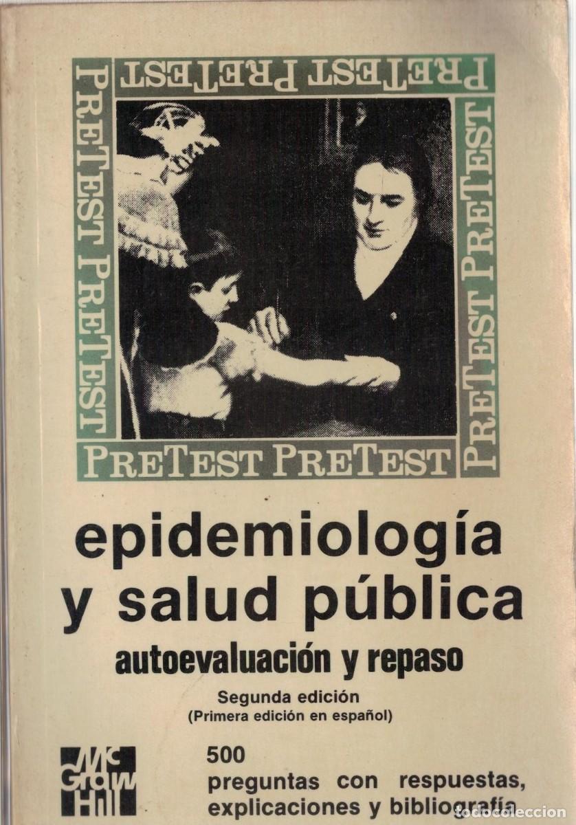 Libros de segunda mano: EPIDEMIOLOGIA Y SALUD PUBLICA. AUTOEVALUACION Y REPASO. VV.AA. A-MEDI-1655