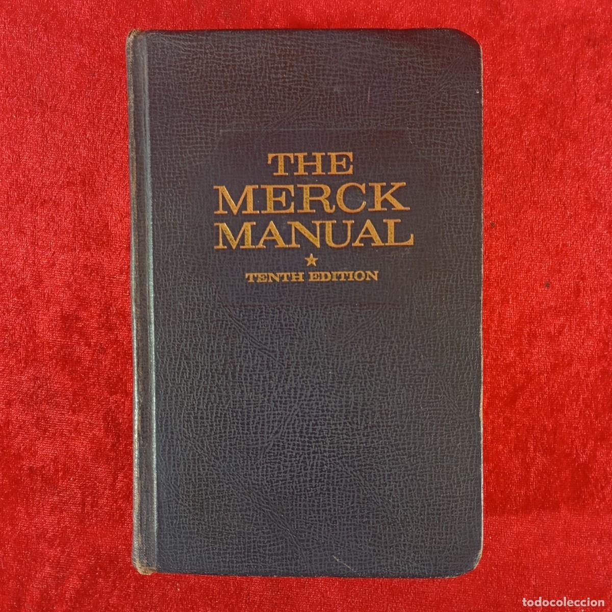 Libros de segunda mano: THE MERCK MANUAL OF DIAGNOSIS AND THERAPY - TENTH EDITION - MERCK & CO - 1961 / 5935