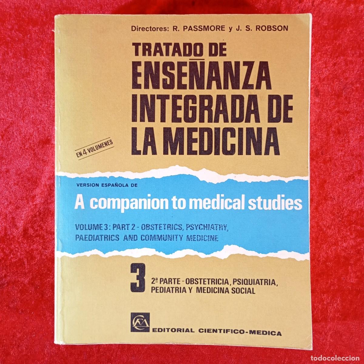 Livros em segunda m&atilde;o: TRATADO DE ENSE&Ntilde;ANZA INTEGRADA DE LA MEDICINA - 3 - CIENTIFICO-MEDICA / 6026
