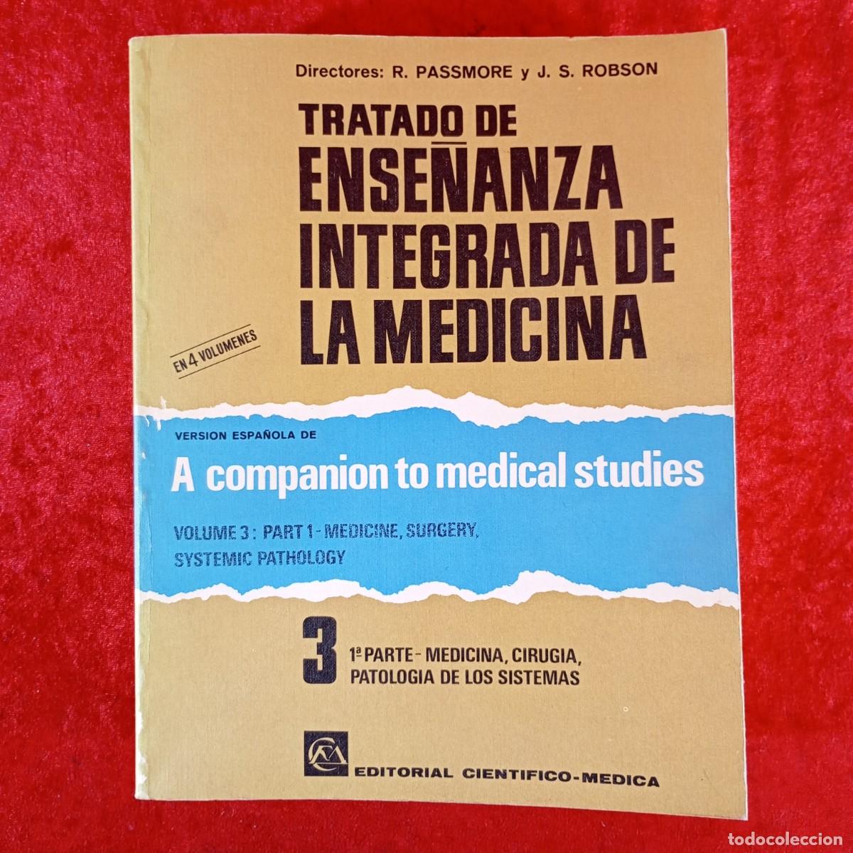 Livros em segunda m&atilde;o: TRATADO DE ENSE&Ntilde;ANZA INTEGRADA DE LA MEDICINA - 3 - CIENTIFICO-MEDICA / 6028