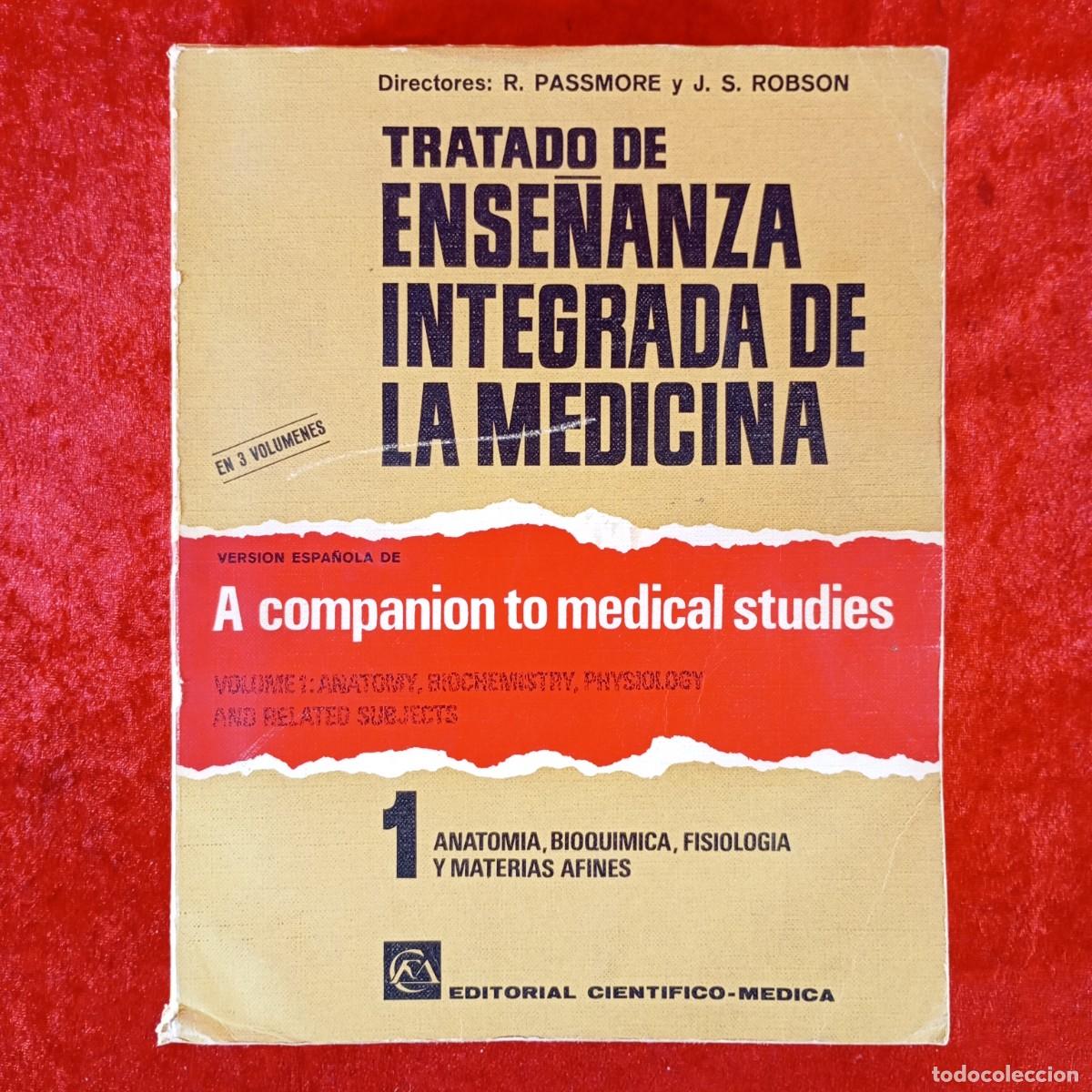 Livros em segunda m&atilde;o: TRATADO DE ENSE&Ntilde;ANZA INTEGRADA DE LA MEDICINA - 1 - CIENTIFICO-MEDICA / 6029