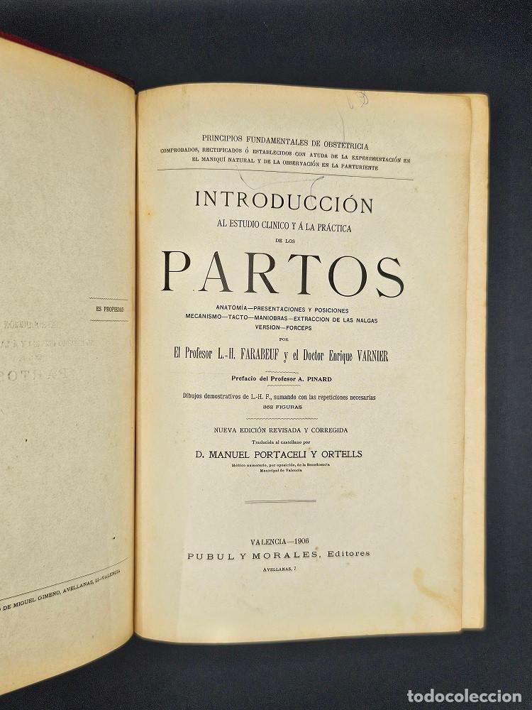 Libros de segunda mano: PARTOS - Introducci&oacute;n al estudio cl&iacute;nico y a la pr&aacute;ctica