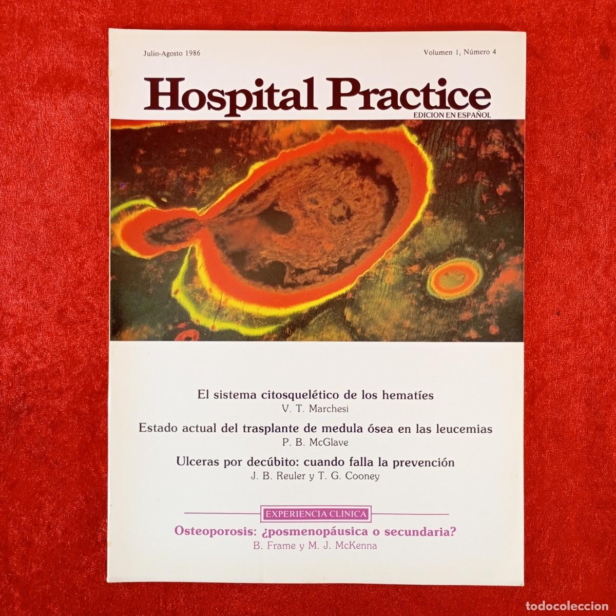 Livres d'occasion: NUHOSPITAL PRACTICE - JULIO-AGOSTO 1986 - VOLUMEN 1 - N&Uacute;MERO 4 / 6107