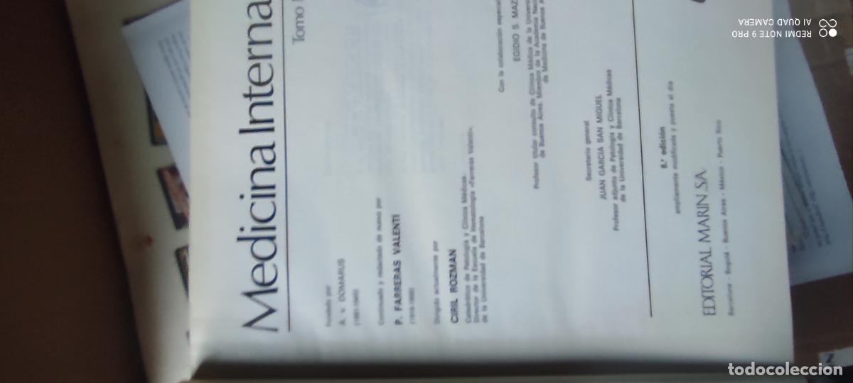 Libros de segunda mano: MEDICINA INTERNA - P. Farreras Valent&iacute; , Ciril Rozman