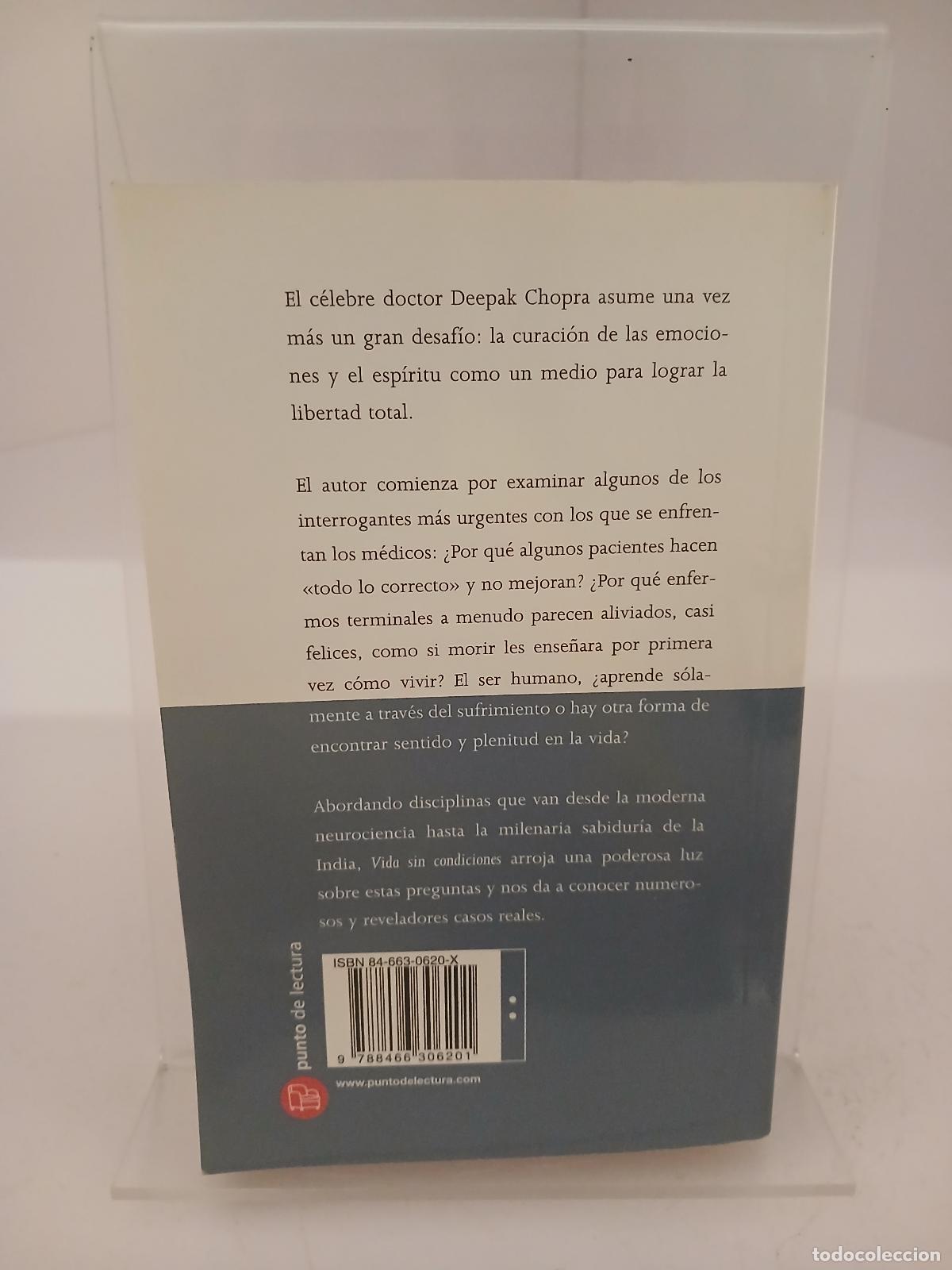 Libros de segunda mano: Vida sin condiciones - Deepak Chopra - Foto 2