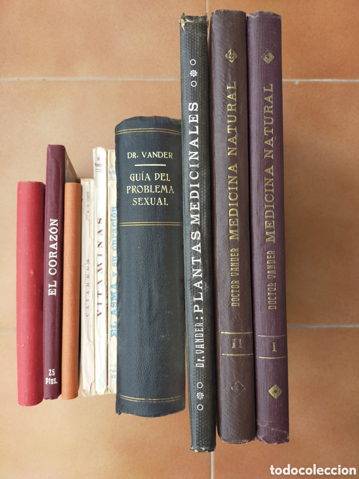 Libros de segunda mano: Ocasi&oacute;n. Lote 9 libros Dr. Vander