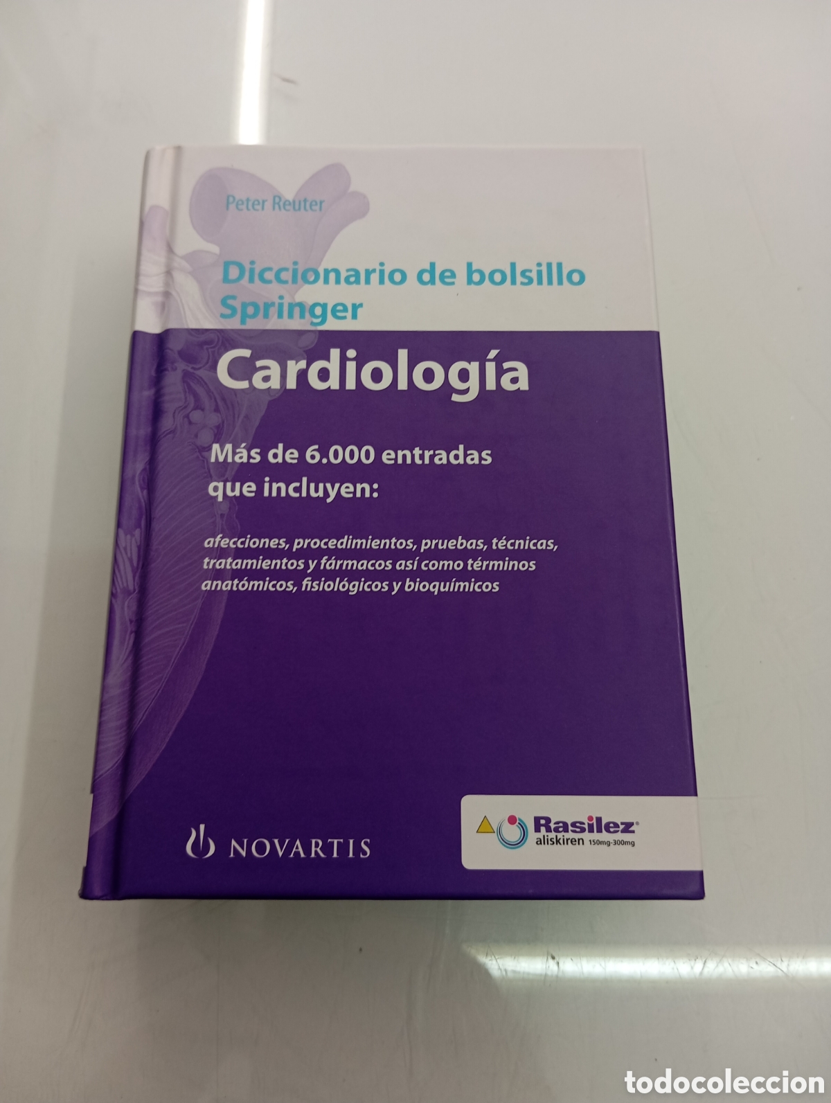 Libros de segunda mano: Peter Reuter Diccionario de bolsillo Springer CARDIOLOGIA 6000 entradas NUEVO Conocimientos Medicos