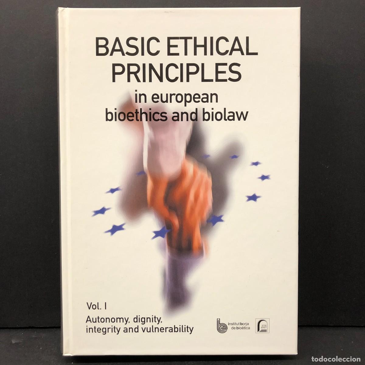 Libros de segunda mano: BASIC ETHICAL PRINCIPLES IN EUROPEAN BIOTHEICS AND BIOLAW - VOL. I - BORJA / 80