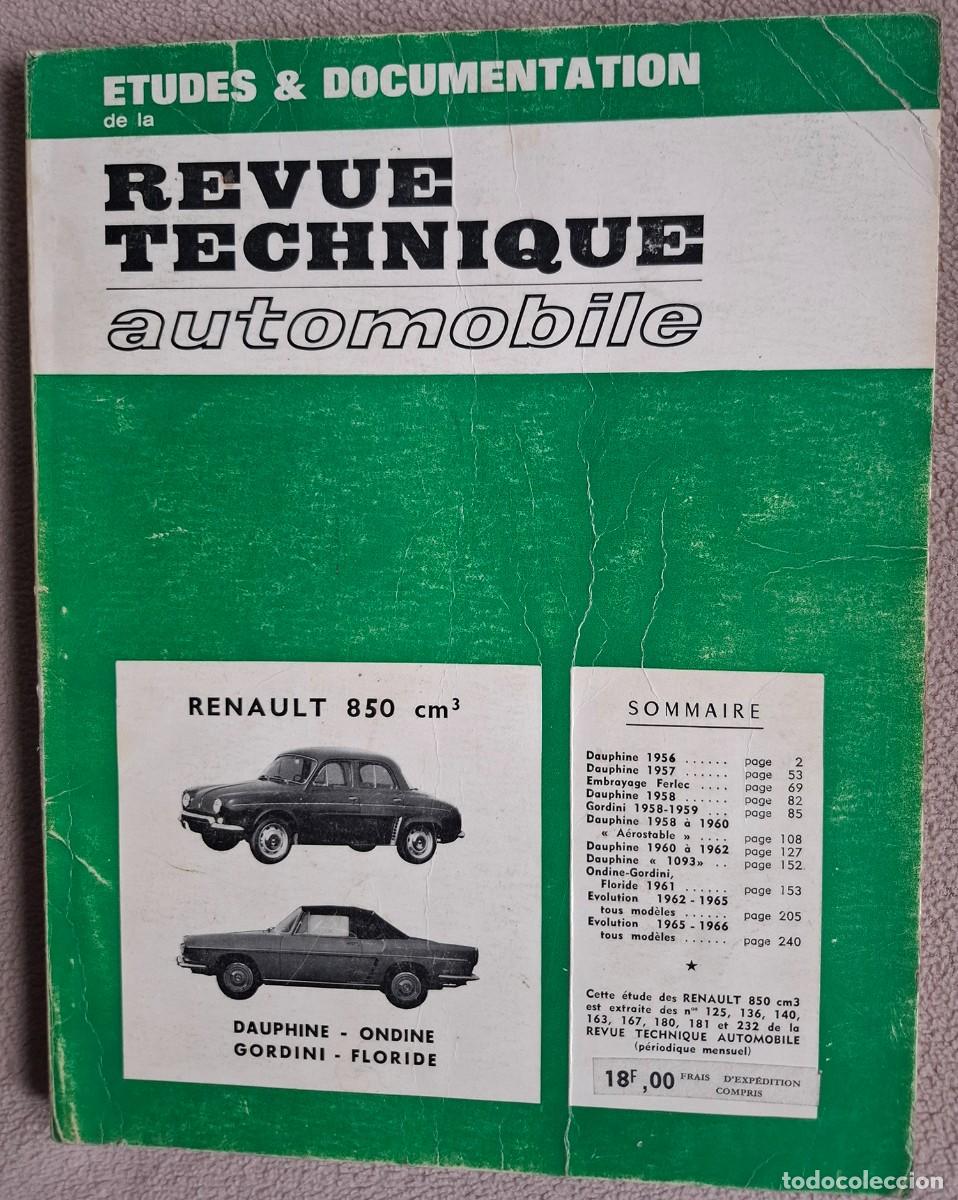 Libros de segunda mano: Manual t&eacute;cnico de taller Dauphine-Ondine