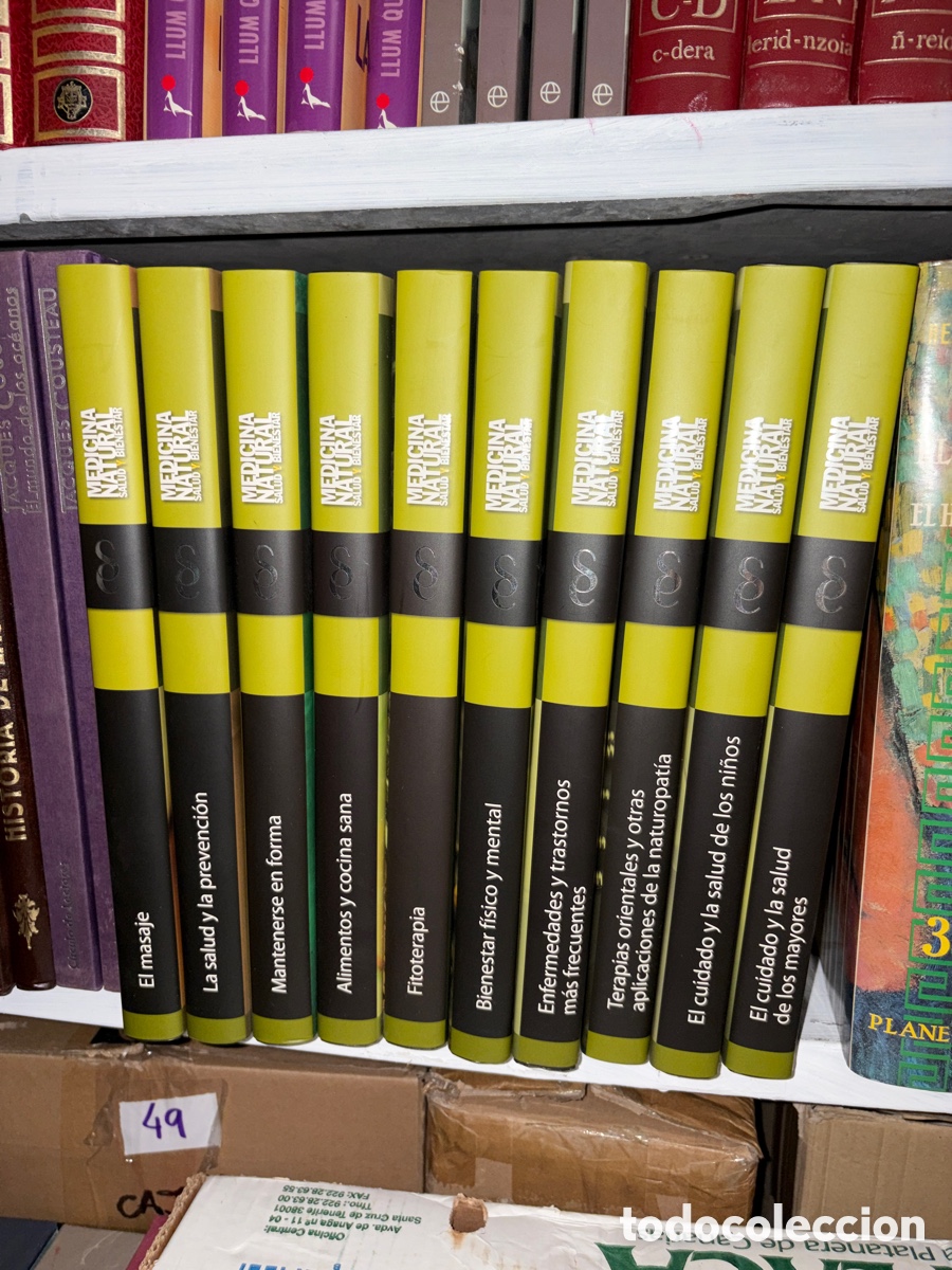 Gebrauchte B&uuml;cher: Medicina natural (signo editores) 10 tomos completa