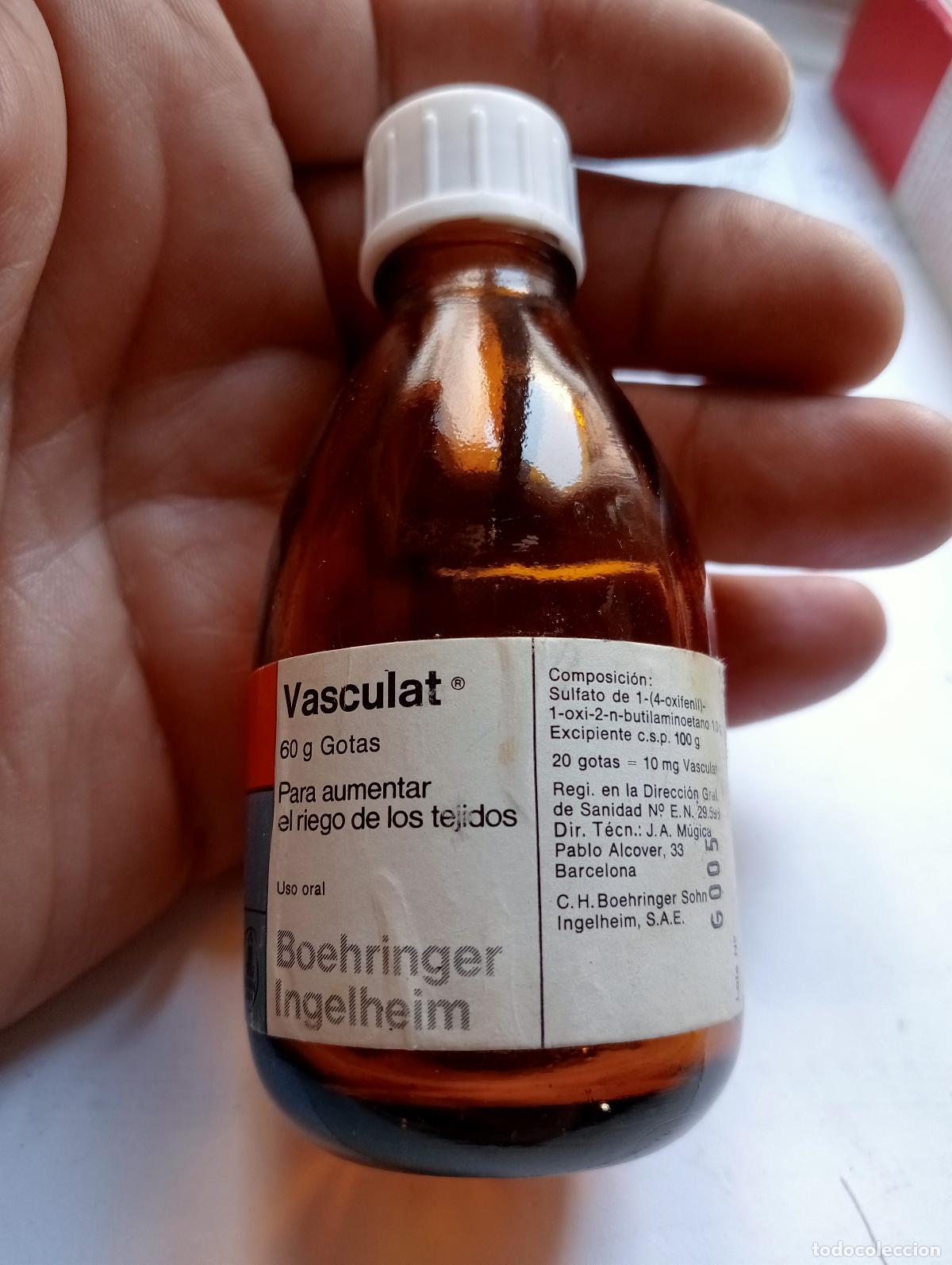 Libros de segunda mano: MEDICAMENTO ANTIGUO VASCULAT LABORATORIO BOEHRINGER INGELHEIM BOTICA, MEDICINA,