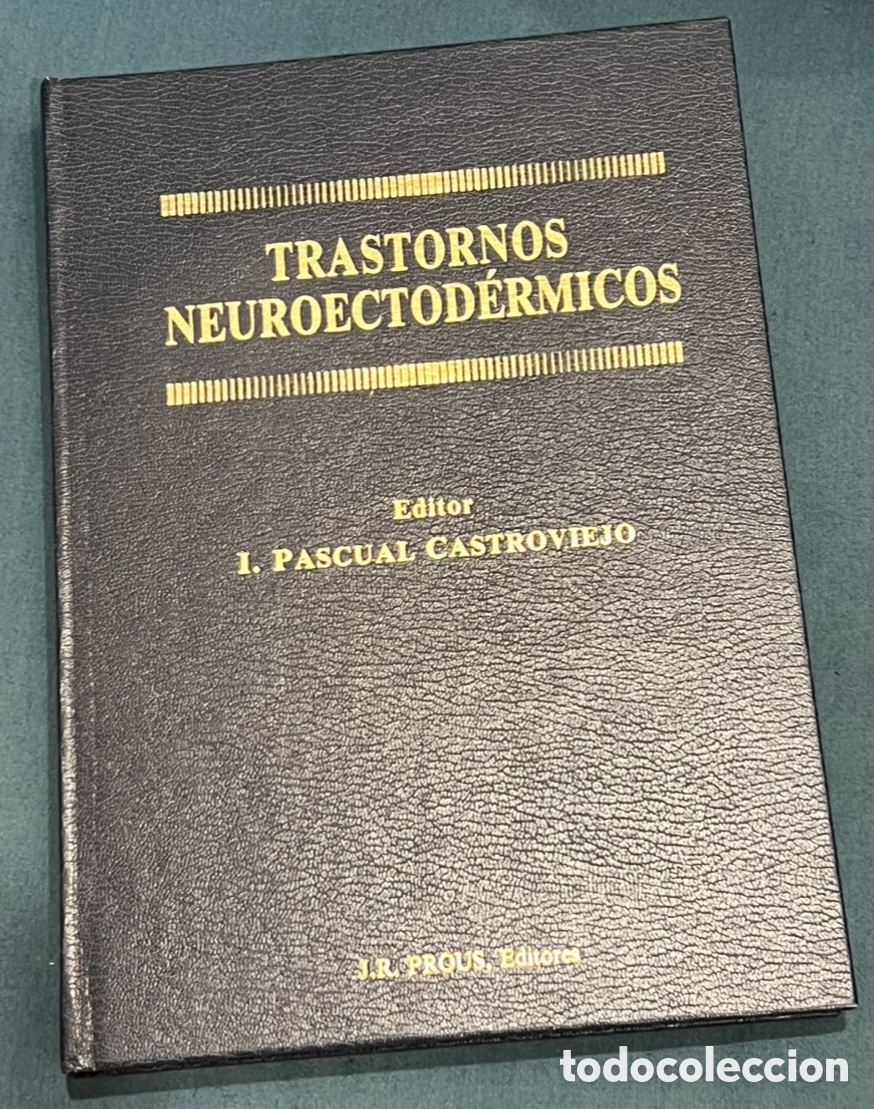 Libros de segunda mano: Libro. I. Pascual Castroviejo. &ldquo;Trastornos Neutorlectrodermicos&rdquo;. JR. Prous Editores. 1989.