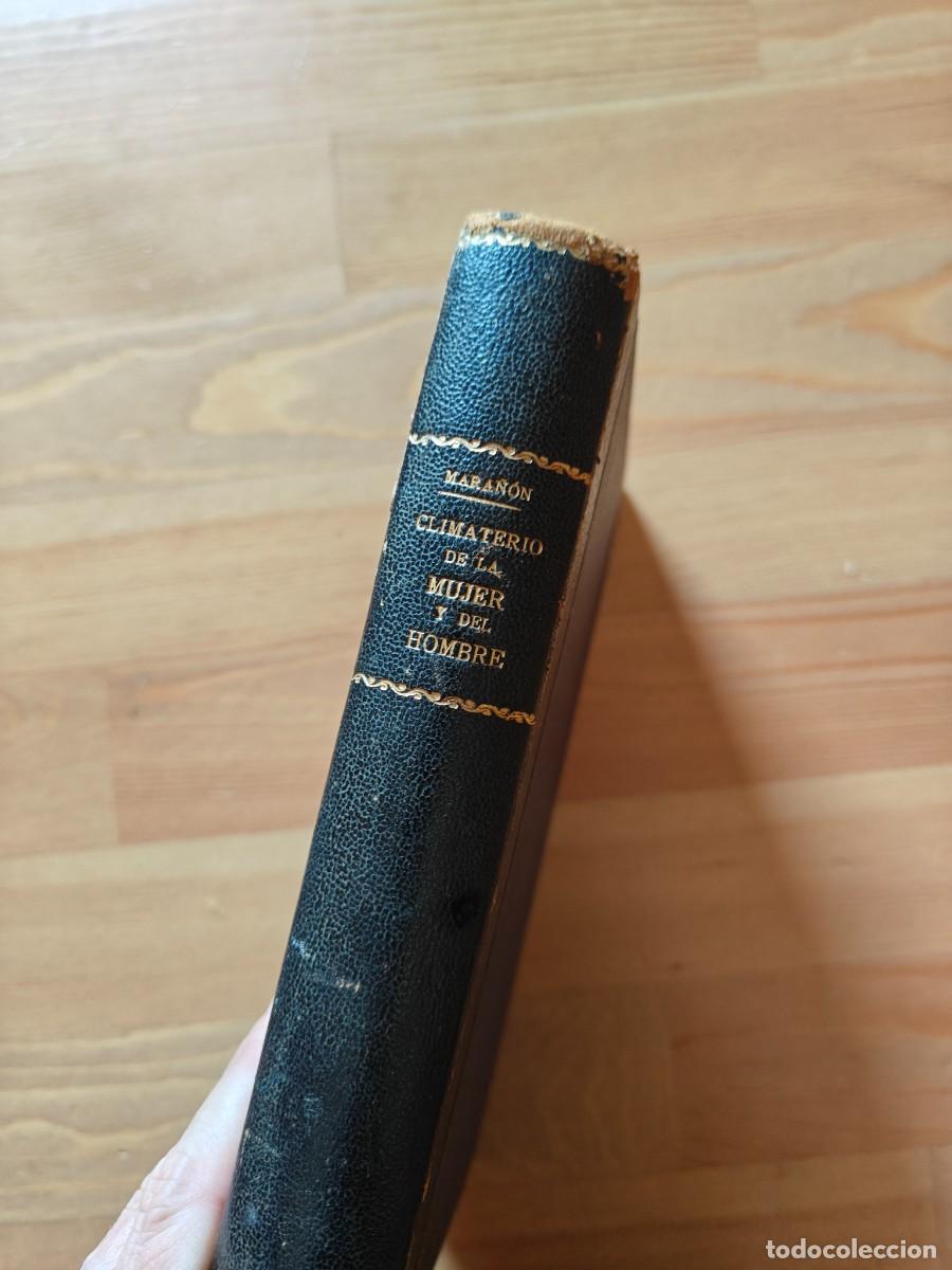 Libros de segunda mano: Gregorio Mara&ntilde;&oacute;n - Climaterio de la mujer y el hombre