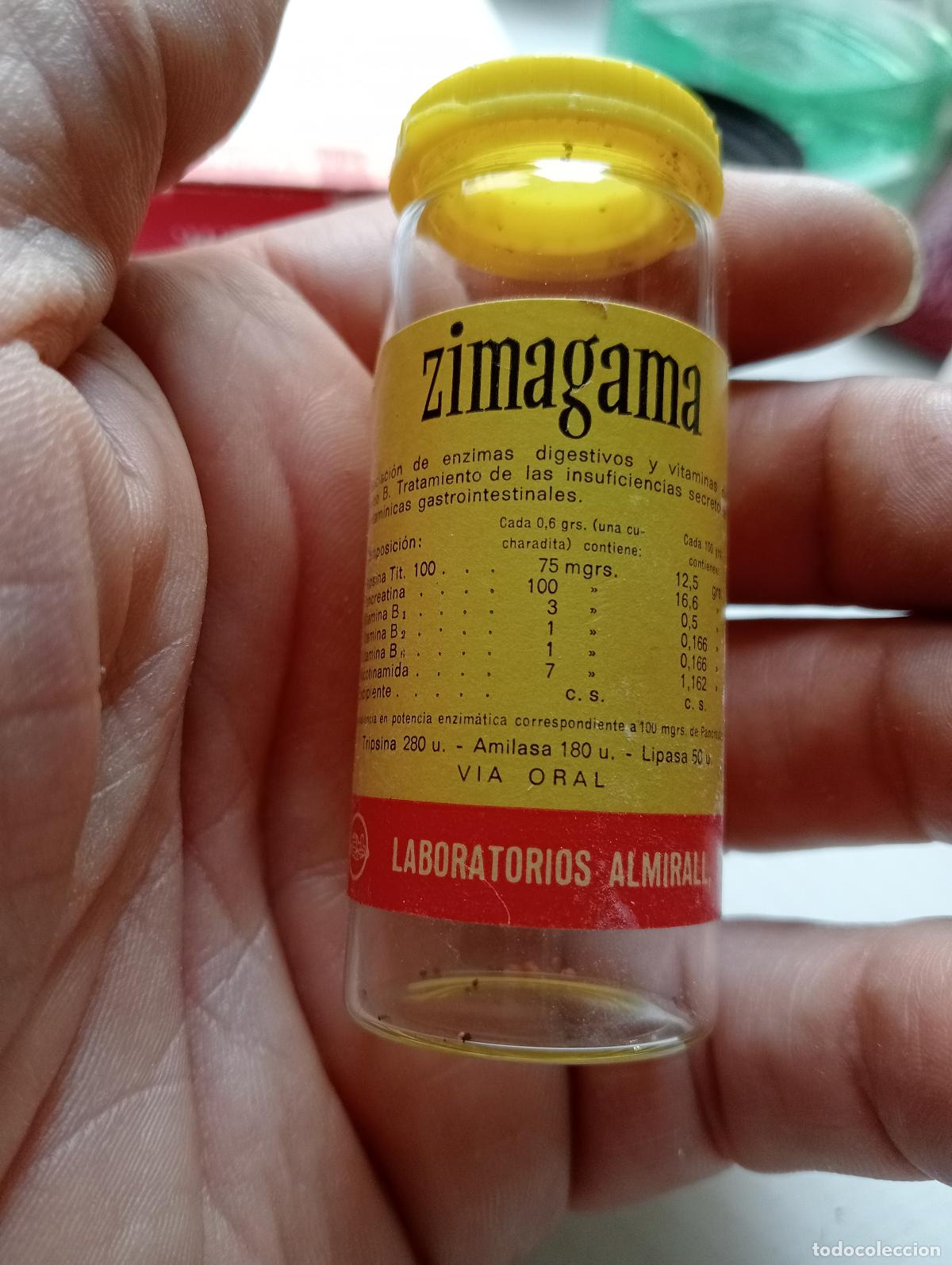 Libros de segunda mano: MEDICAMENTO ANTIGUO ZIMAGAMA LABORATORIO ALMIRALL BOTICA, MEDICINA,