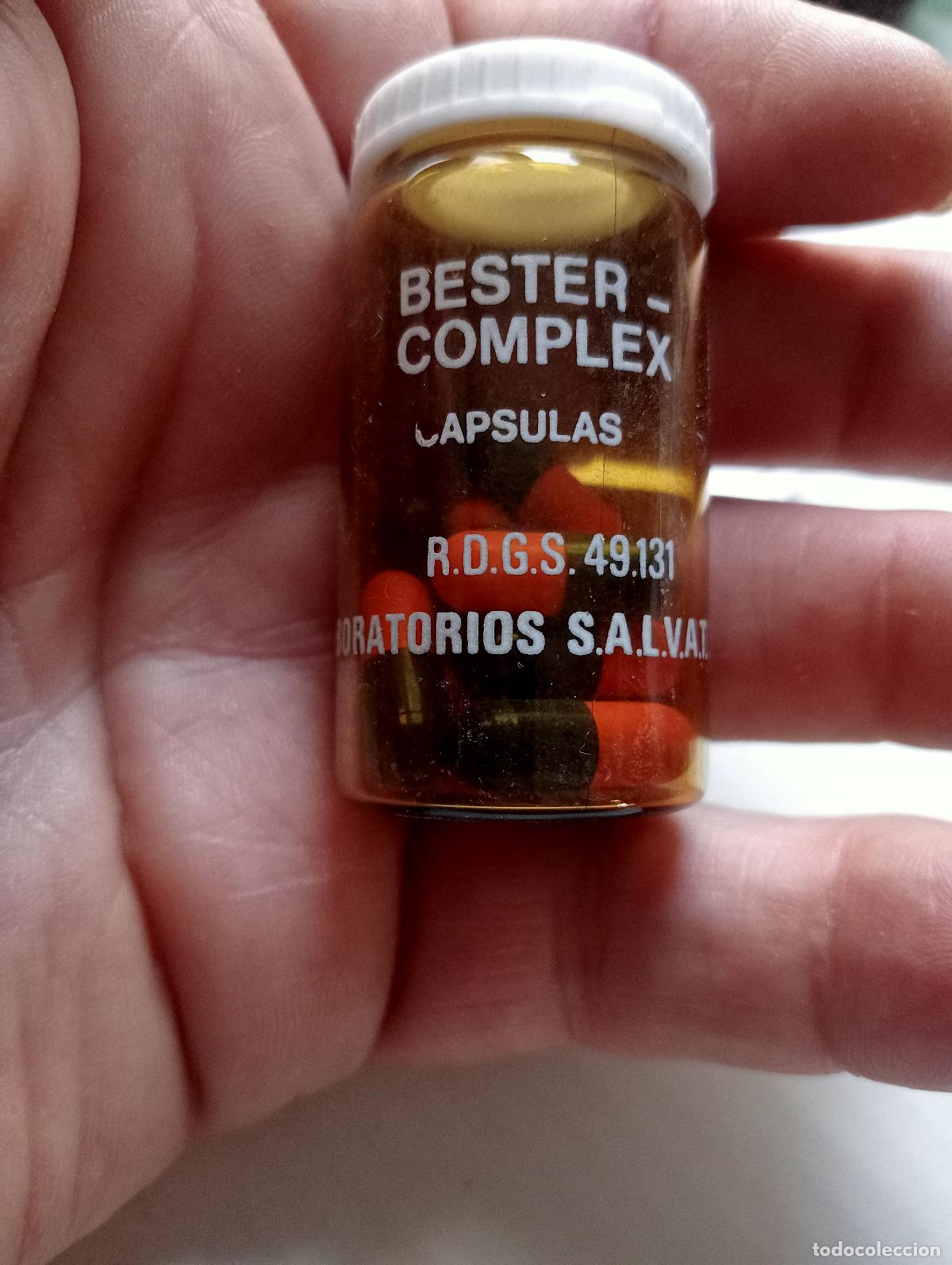 Libros de segunda mano: MEDICAMENTO ANTIGUO BESTER COMPLEX LABORATORIO SALVAT ALMIRALL BOTICA, MEDICINA,