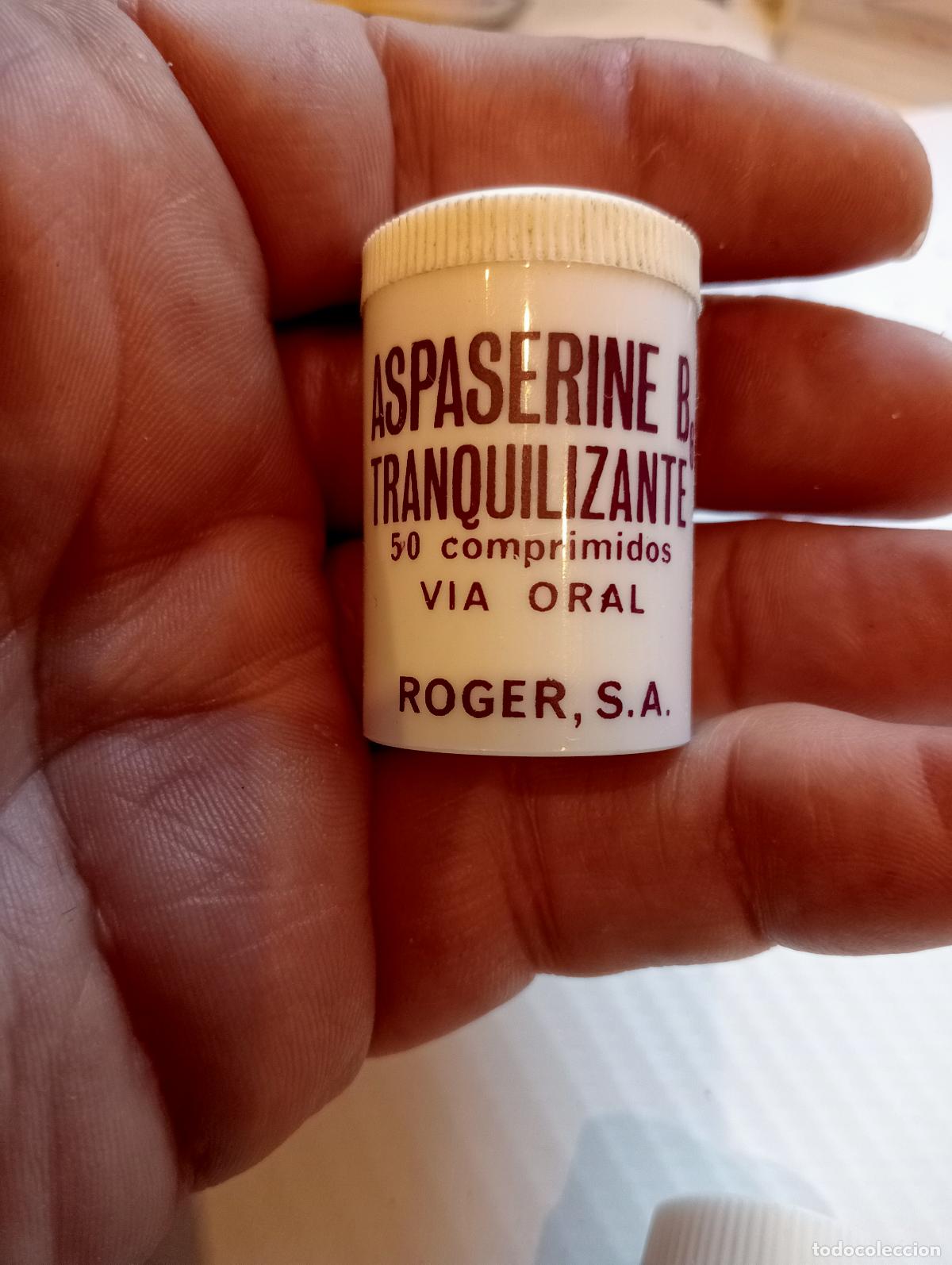 Libros de segunda mano: MEDICAMENTO ANTIGUO ASPASERINE LABORATORIO ROGER SA BOTICA, MEDICINA,